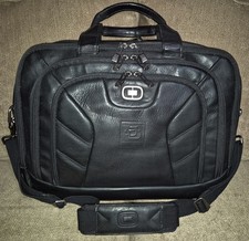 🔥OGIO Dividend Messenger Colombian Premium Leather Business Travel Bag Organize picture
