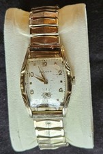 1957 Bulova Senator Men's Watch Serviced Runs Good. picture