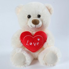 Cute Heart Bear Plush Toy Teddy Bear Soft Stuffed Doll Pillow Birthday New Gift picture