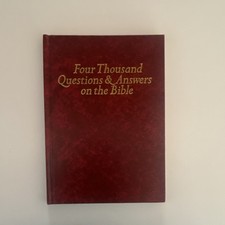 Broadman Press Four Thousand Questions & Answers on the Bible HC Reprint 1980 picture