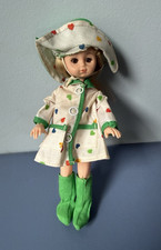 VTG  1978 VOGUE GINNY DOLL IN GREEN HEART RAINCOAT OUTFIT #70118 picture