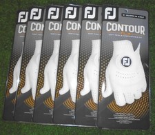 Brand New 6 Footjoy Contour FLX Golf Gloves, Regular, LH for RH Players picture