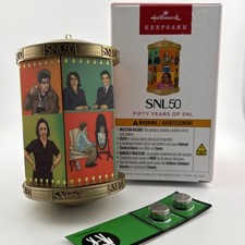 Hallmark Keepsake 2025 Saturday Night Live SNL 50 Years Magic Sound Ornament picture