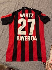 Florian Wirtz Autographed Jersey Authentic Leverkusen Liverpool Adult L LARGE picture