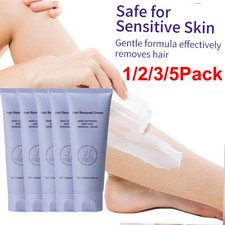 1-5Pcs Permanent Hair Removal Cream Stop Hair Growth Cream For Women & Men 120g picture
