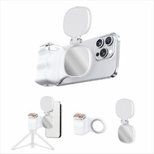 Magnetic Phone Camera Grip with 3-Level Selfie Light, Wireless Shutter Photograp picture
