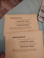 Olympia 1936.  Bilder Gruppe 58 Band II/86 Pictures + Los Angeles 1932 picture