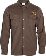 Yellowstone Dutton Ranch Button-Up Work Shirt Long Sleeve Costume Cosplay Outfit picture