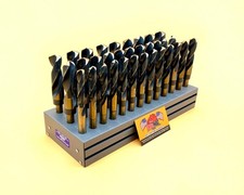 33 Pc Silver & Deming Jumbo Drill Bit Set 1/2 to 1