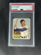 1950 Bowman - Ralph Kiner #33 PSA 3 picture