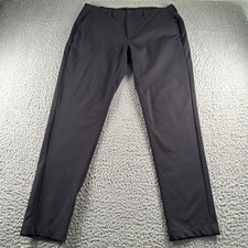 Cozy Earth Pants Mens 36x32 Black Stretch Performance Tapered Slim Nylon Spandex picture