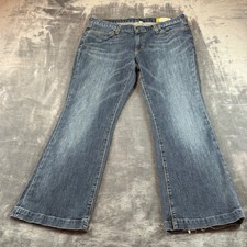 Gap Long and Lean Bootcut Jeans Medium Tint Stretch Denim 12R 488528-00-2 picture
