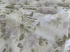 Rachel Ashwell Shabby Chic Couture Twin Duvet Cluster White Lavender Roses picture