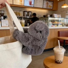 Mirumi Interactive Robot Plush Bag Charm Touch Sound Sensor Rechargeable picture
