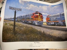 Railroad Art,Winfield,Santa Fe