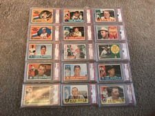 1960 Topps Baseball PSA 7 Graded Card U Pick From 36 Available picture