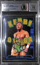 Kenny Omega Signed 2016 New Japan Pro Wrestling Card 35 BAS COA Gem Mint 10 Auto picture