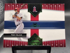 2005 Donruss Champions Impressions Troy Glaus #17 Green /25 picture