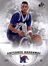 2013-14 SP Authentic #9 Anfernee (Penny) Hardaway Memphis Tigers Orlando Magic picture