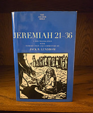 Anchor Bible Jeremiah 21-36 HC Jack R. Lundbom 2004 Doubleday Commentary picture