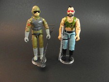 GI JOE STANDS FOR DISPLAY VINTAGE ACTION FIGURES - CLEAR X 30 T6c  picture