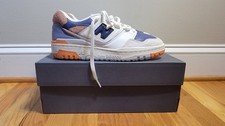 New Balance 550 BB550JN1 Reflection Midnight Sea Salt Leather Low Top Sneakers picture