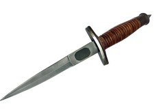 Ds 1942 V-42 Dagger US Special Forces WWII Dagger Knife Double Edge Blade picture