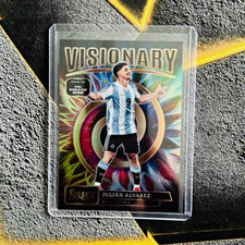 Panini 25-26 Select Road to FIFA WC Visionary CASE HIT Julian Alvarez  #8 picture