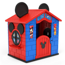Disney Mickey Mouse Plastic Indoor,Outdoor Playhouse with Easy Assembly picture