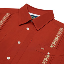 NEW Mens Texas Standard Button down shirt Tejas Guayabera (Select Color/Size) picture