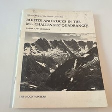The Mountaineers Mt. Challenger Quadrangle North Cascades 1st Ed 1968 picture