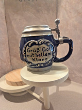 vintage german beer steins lidded picture