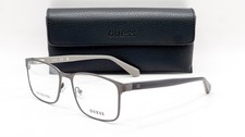 NEW GUESS GU50045 006 SHINY ANTIQUED EYEGLASSES W CASE 55-18 picture