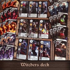 Gwent cards 2.0 - Witcher - New custom deck - 