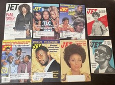 Lot Of 8 Vintage Jet Magazines-1962, 1967,1975,2000,2001,2002,2010- Very Good picture