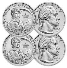 2022 P & D Sally Ride American Women U.S. Mint Quarter *  picture