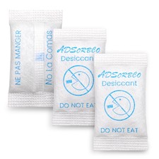 Adsorbco 2 Gram(100) Silica Gel Desiccant Packets picture