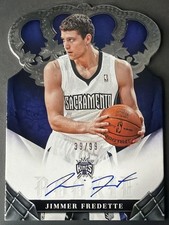 2012-2013 Panini Preferred Jimmer Fredette #404 die-cut Premium Auto /99 MEM picture