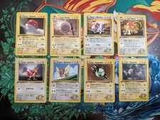 NM/MINT 1st Edition Gym Heroes Lt. Surge’s Lot (8) Voltorb Electrode, Sparrow... picture
