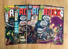Lot of *4* Nicer 1971 OUR ARMY AT WAR/SGT. ROCK: #230, 232, 233, 234 (FN/VF) picture