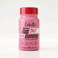 Esbelta Flat 24/7 60 Capsules New Original Bottle Exp 04/2029 picture