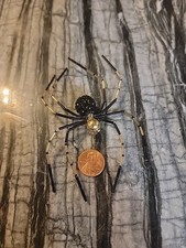 handcrafted beaded spider picture