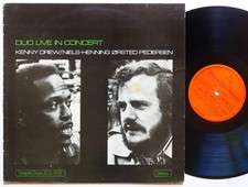 KENNY DREW NHØP Duo Live In Concert LP STEEPLECHASE SteepleChase SCS-1031 DK1975 picture