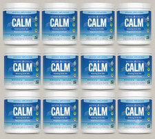 Natural Vitality Calm Magnesium Powder 8oz Unflavored | PACK OF 12 | EXP 10/2027 picture