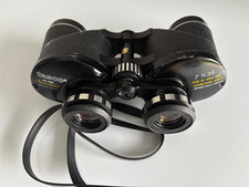 Vintage Tasco No 400 International 7x35 Binoculars Made in Japan Black picture