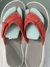 Clarks Women's Cloud Steppers Coral Size 6 NWT   picture