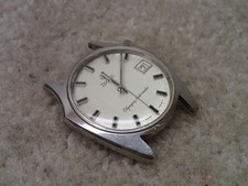 Zodiac Olympos Vintage Automatic Mens Date Watch 722-948B Estate Item Project picture