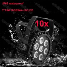 10x Outdoor Waterproof Bar Club Lights Dj Disco Led Par Light Luces de discoteca picture