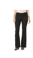 Levi Strauss Signature Women's Mid Rise Bootcut Denim Black Jeans Choose Size picture