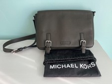 Michael Kors Bryant Pebbled Leather Messenger Bag picture